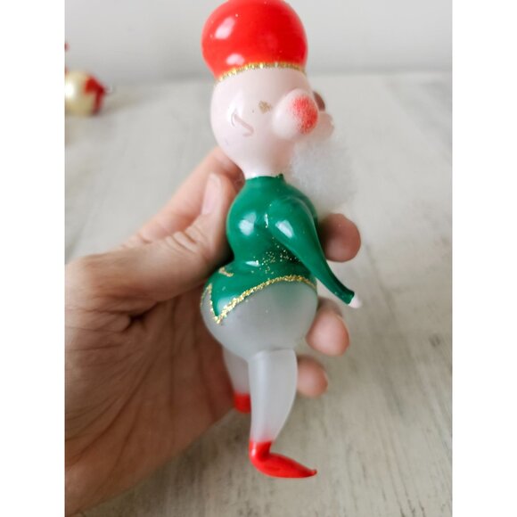 carlini ? Dwarf elf Italian glass ornament AS IS Xmas tree - Picture 7 of 13